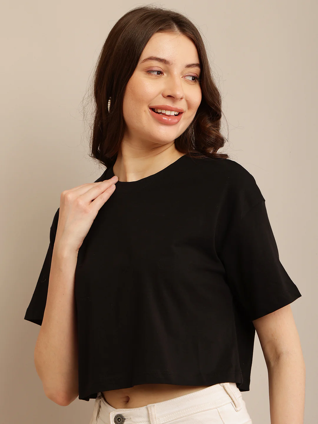 Women Loose Fit Crop Top - Image 7