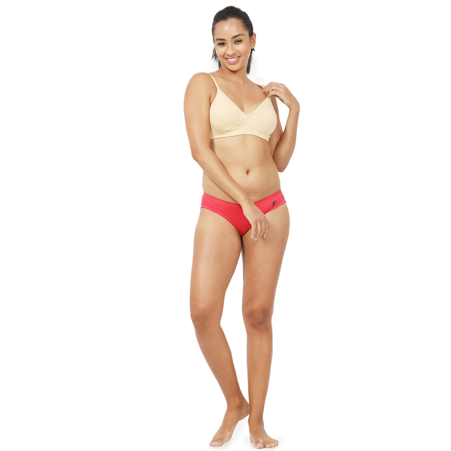 Non-Padded Non-Wired 3/4th Coverage T-Shirt Bra - Image 5