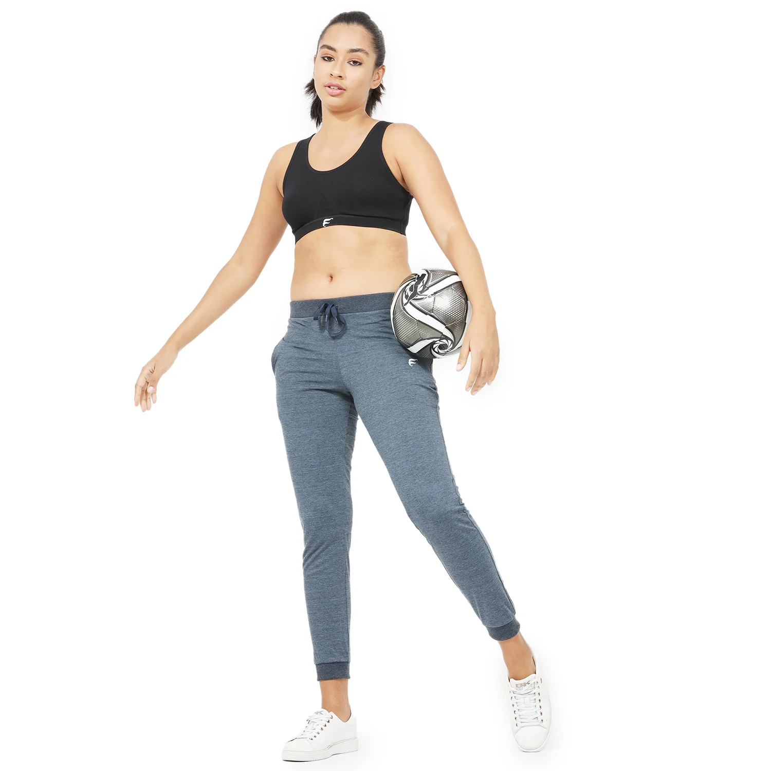 Non-Padded Non-Wired Full Coverage Sports Bra - Image 5