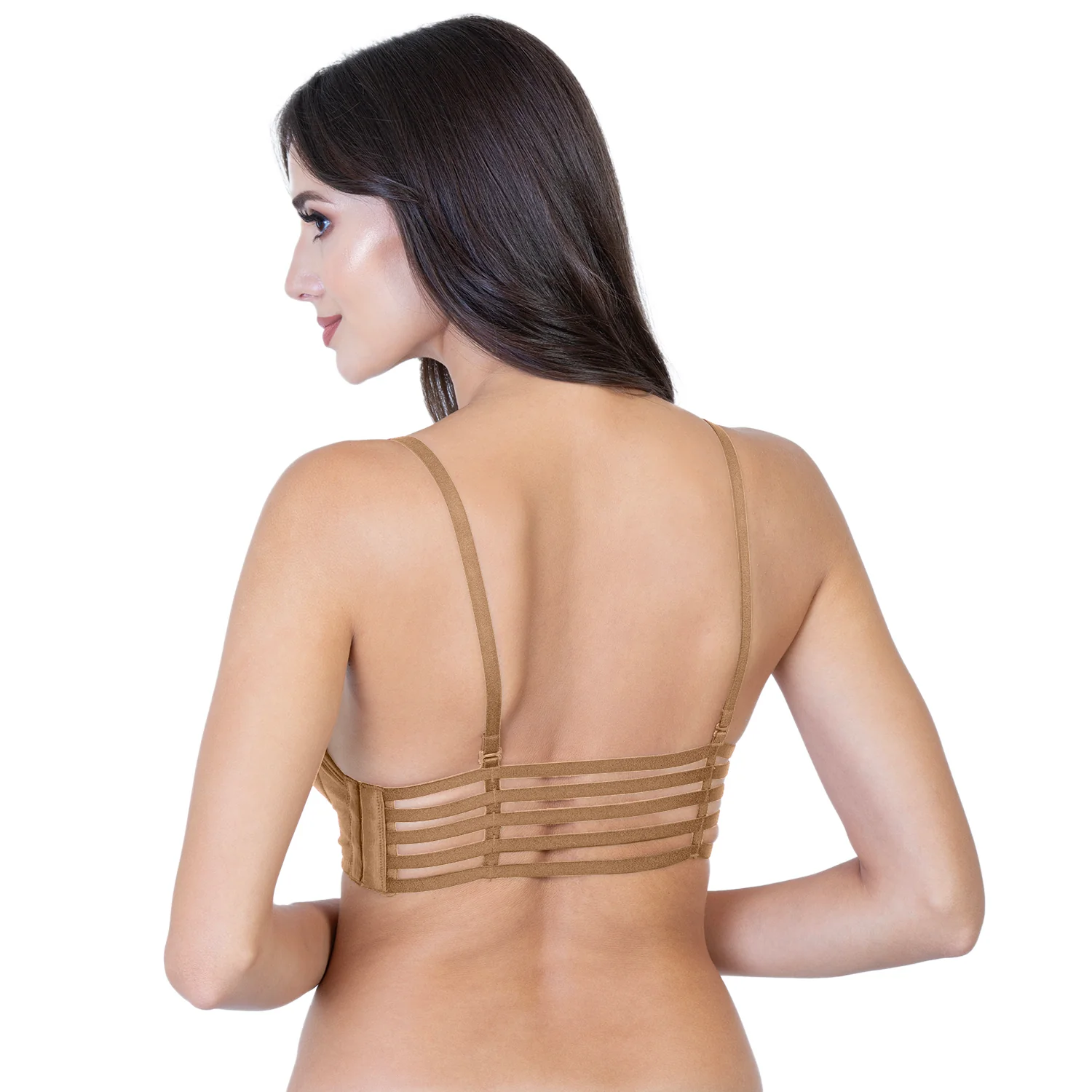 Non-Padded Non-Wired Medium Coverage Bralette - Image 2