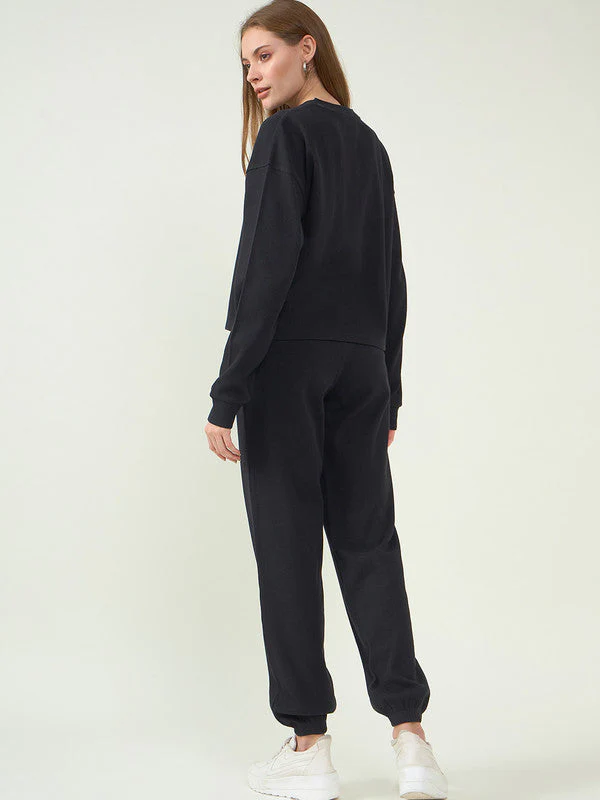 Women Black Odour Free Co Ord Set - Image 5