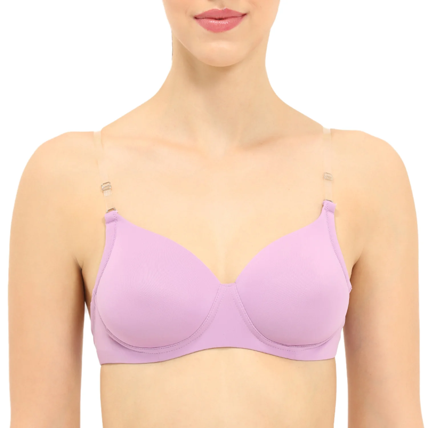 Padded Non-Wired 3/4th Coverage Backless Bra - Image 3