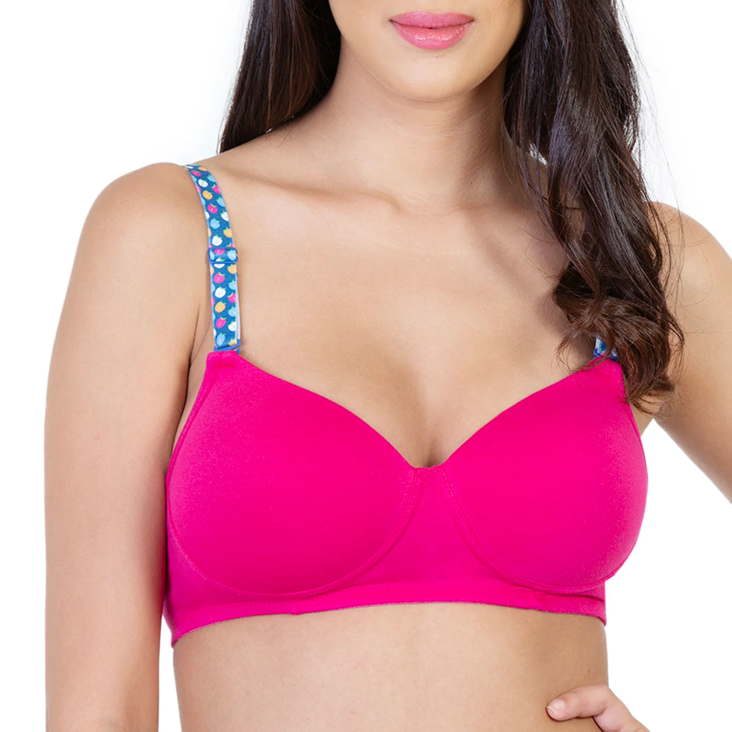 Padded Non-Wired 3/4th Coverage T-Shirt Bra - Image 3
