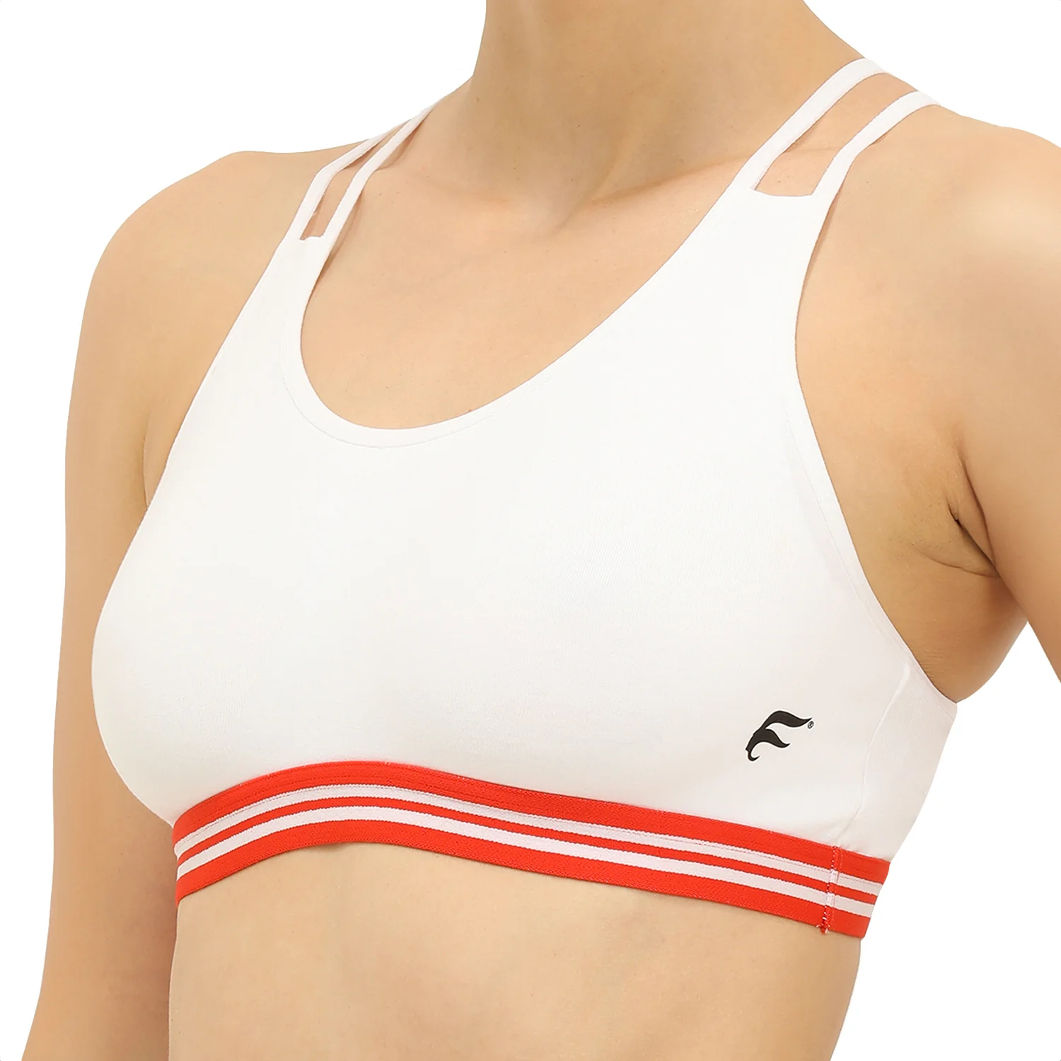 Padded Non-Wired Full Coverage Sports Bra - Image 3