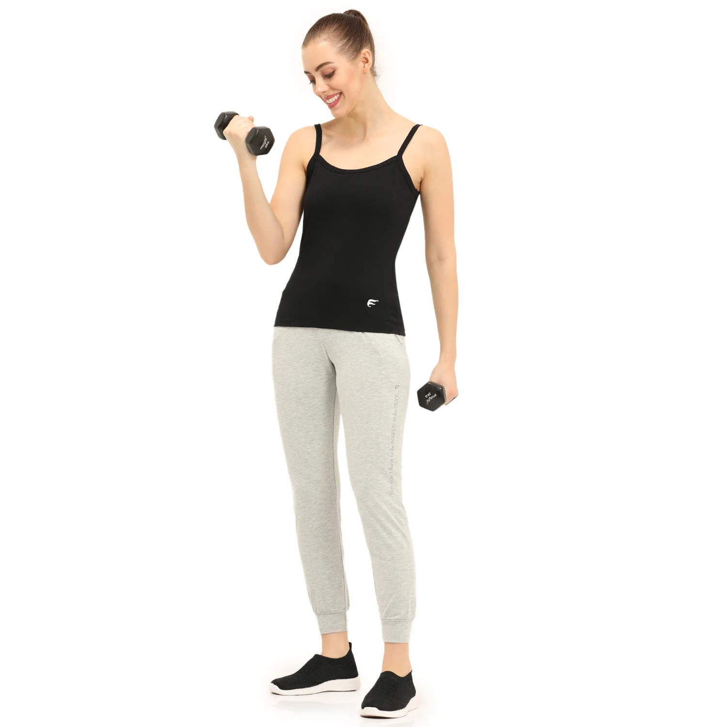Regular Fit Round Neck Short Length Basic Camisole - Image 6