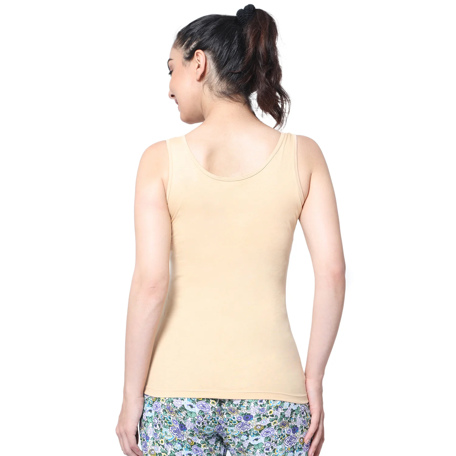 Regular Fit U-Neck Short Length Tank Top - Image 2