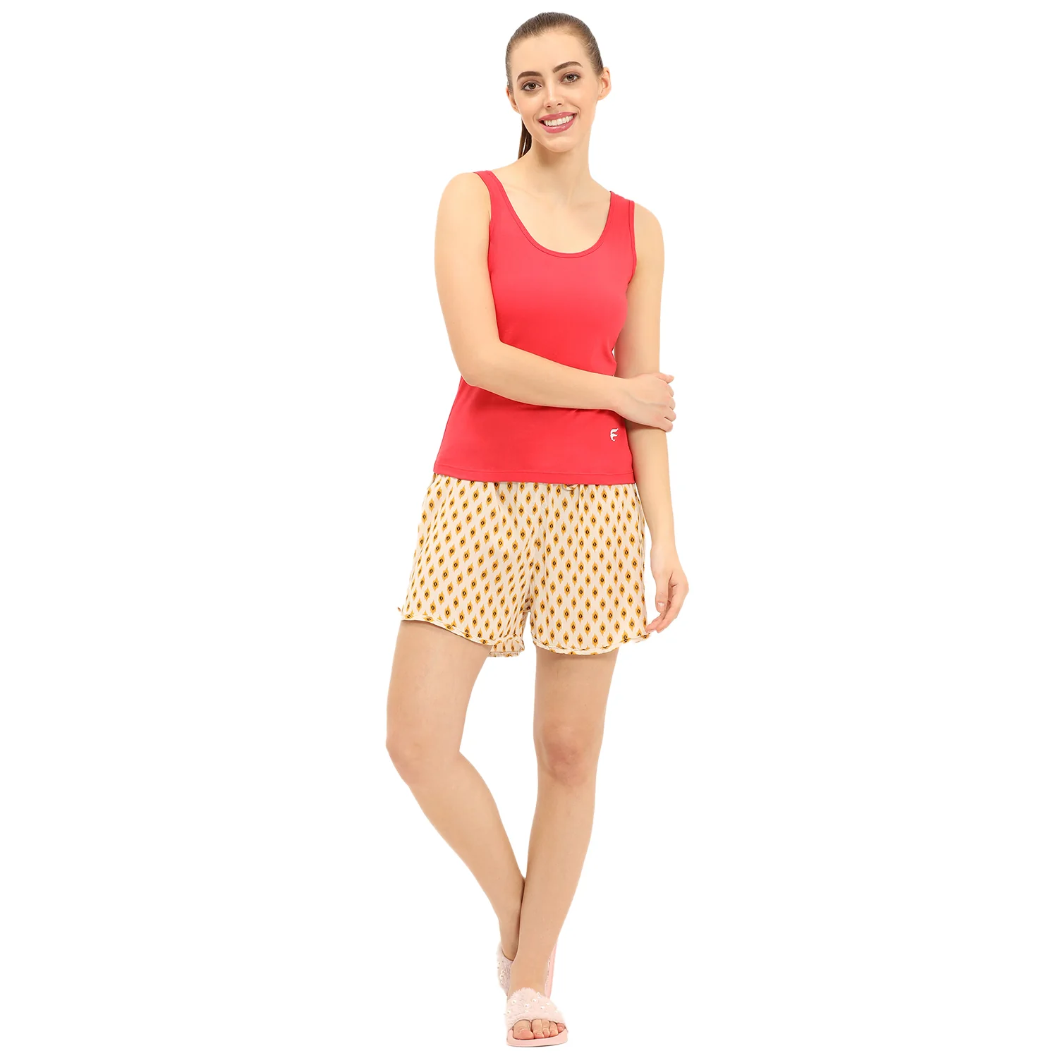Regular Fit U-Neck Short Length Tank Top - Image 5