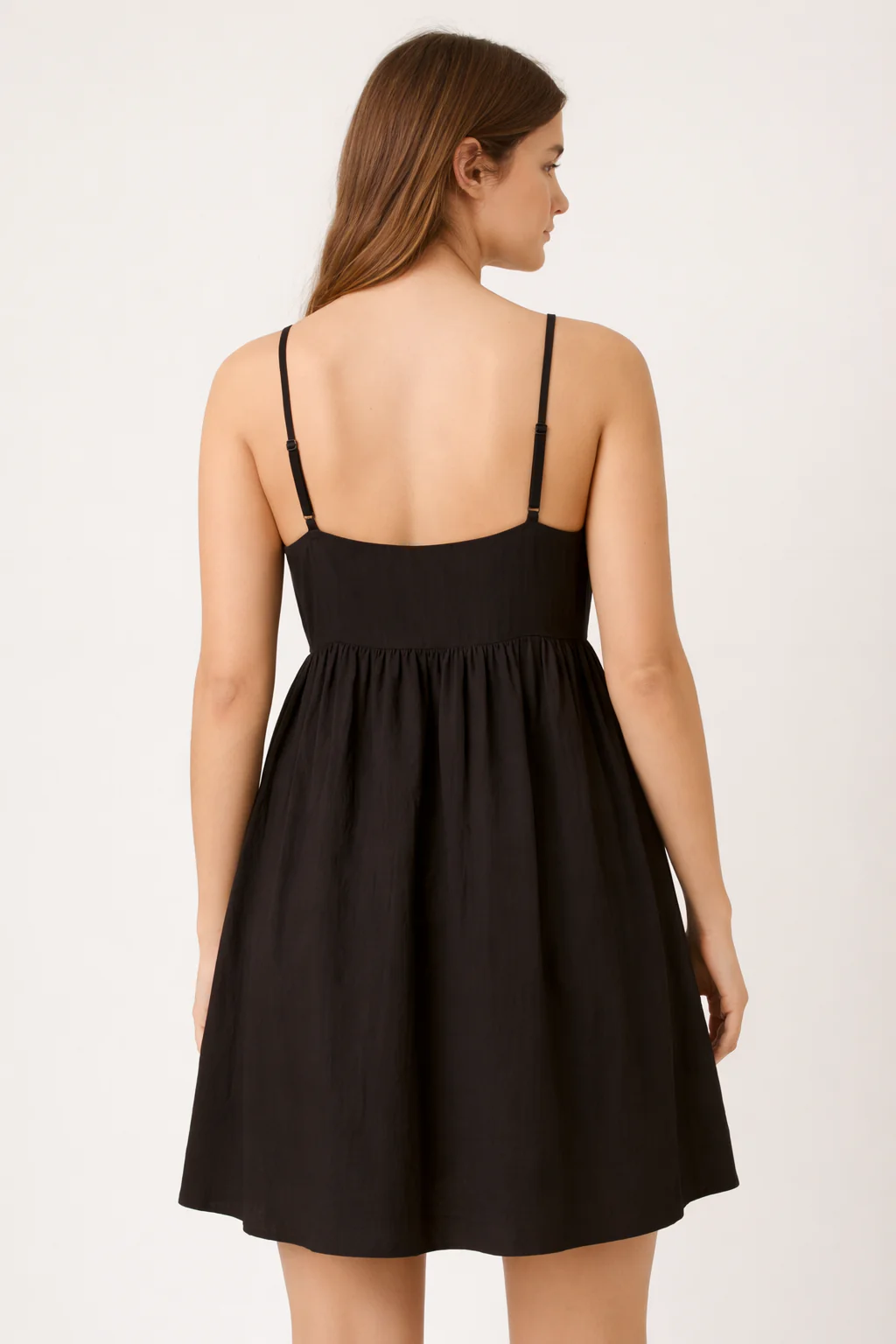 Women Black A-Line Dress - Image 2