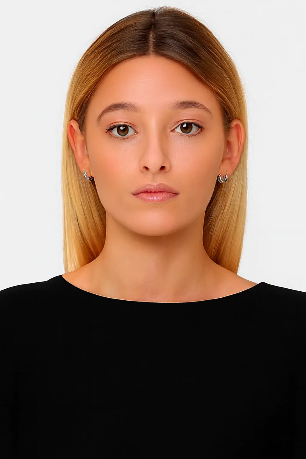 Women Black Poncho Acrylic Sweater Top - Image 5