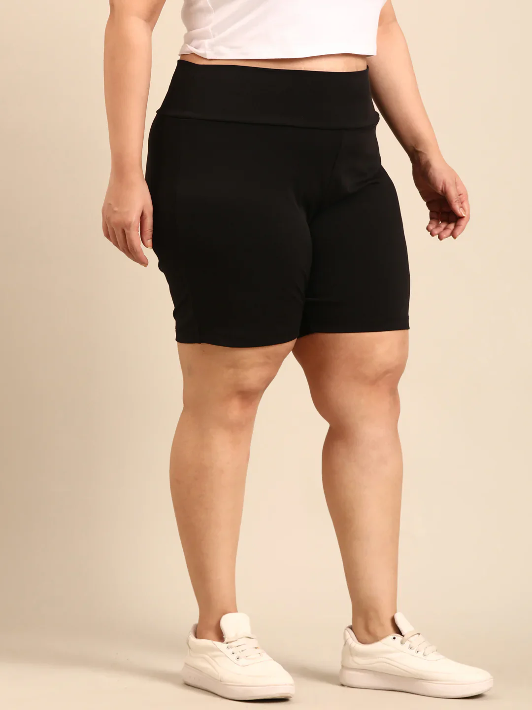 Women Black Shorties - Image 3