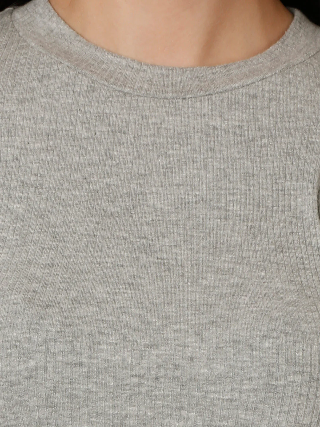 Women Grey Party Dress - Image 4