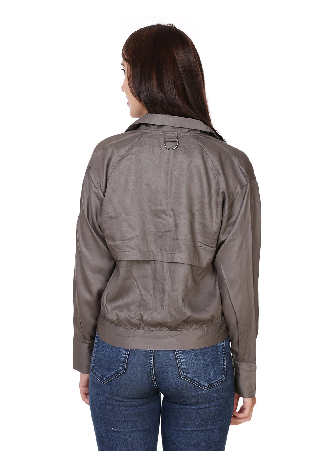Women Grey Women's Jacket - Image 6