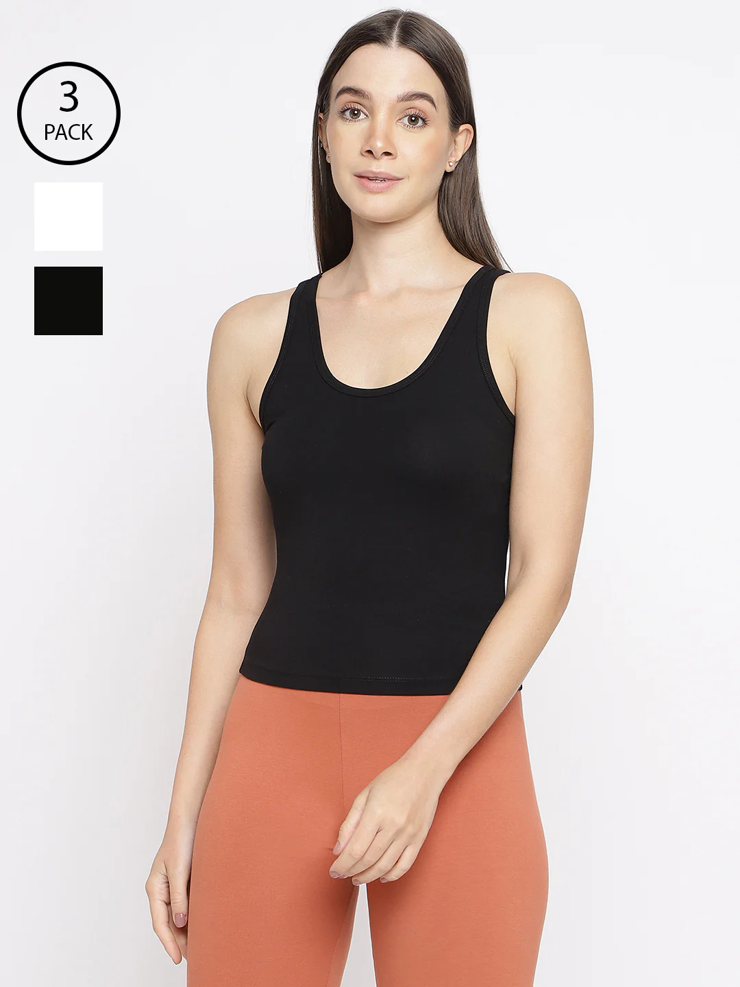 Women Inner Prankster Camisole (Pack of 3)