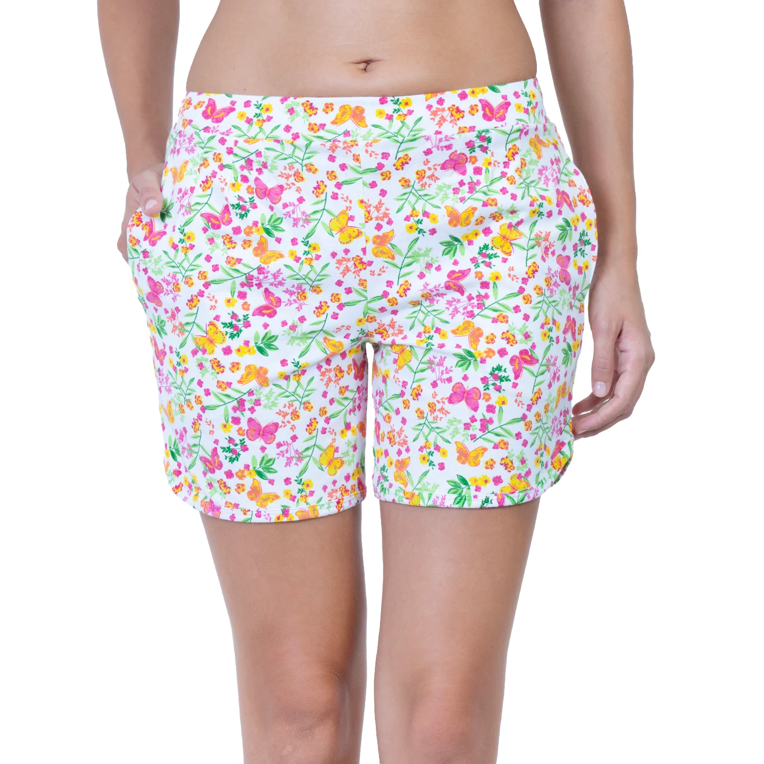 Women Multi Regular Fit Thigh Length Shorts