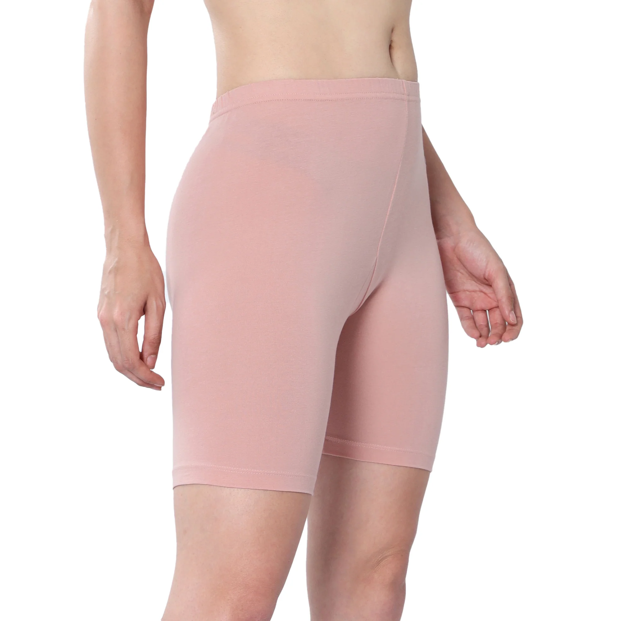 Women Peach Thigh Length Cycling Shorts - Image 4