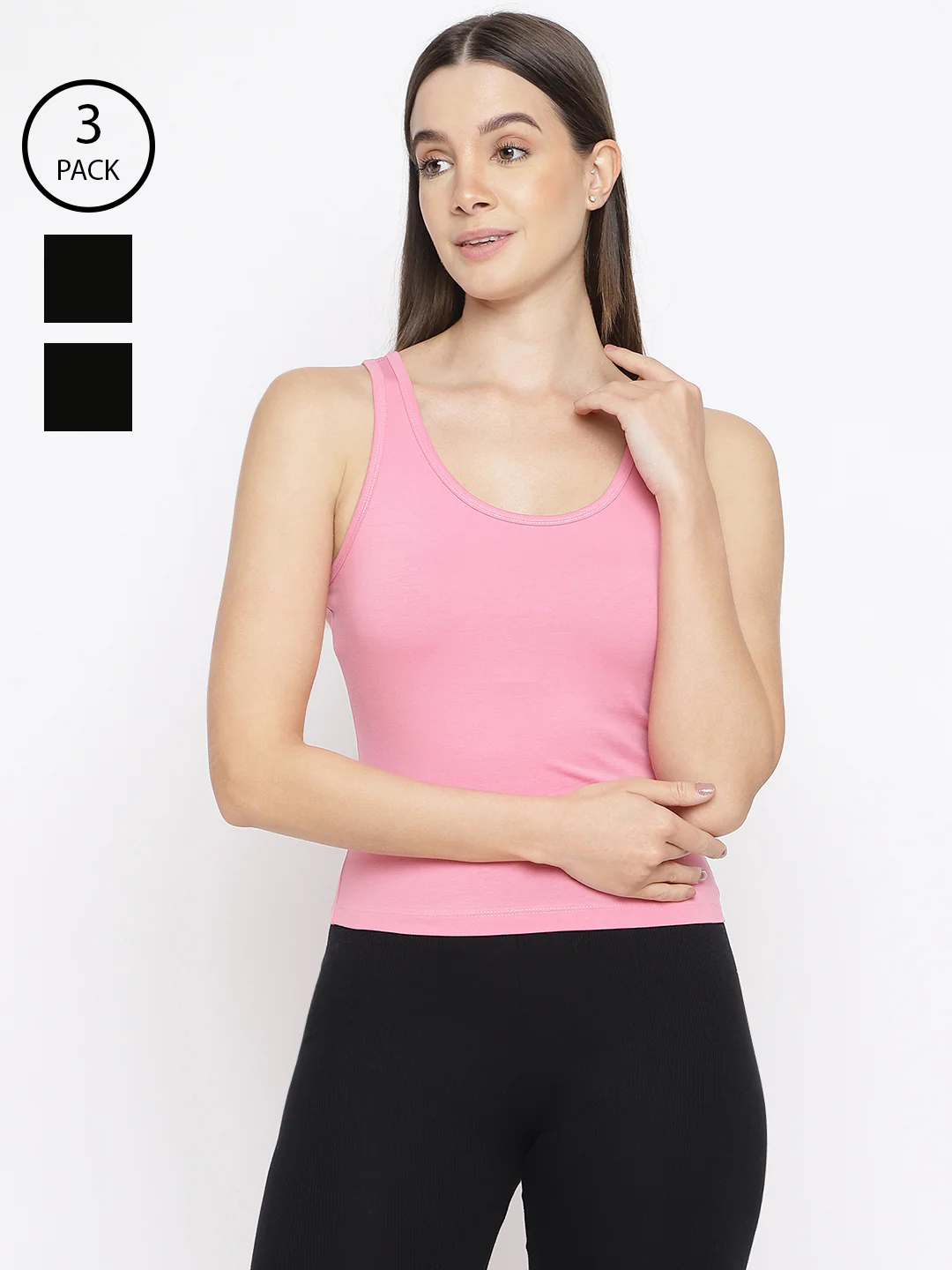 Women Playful Dreamer Camisole (Pack of 3)