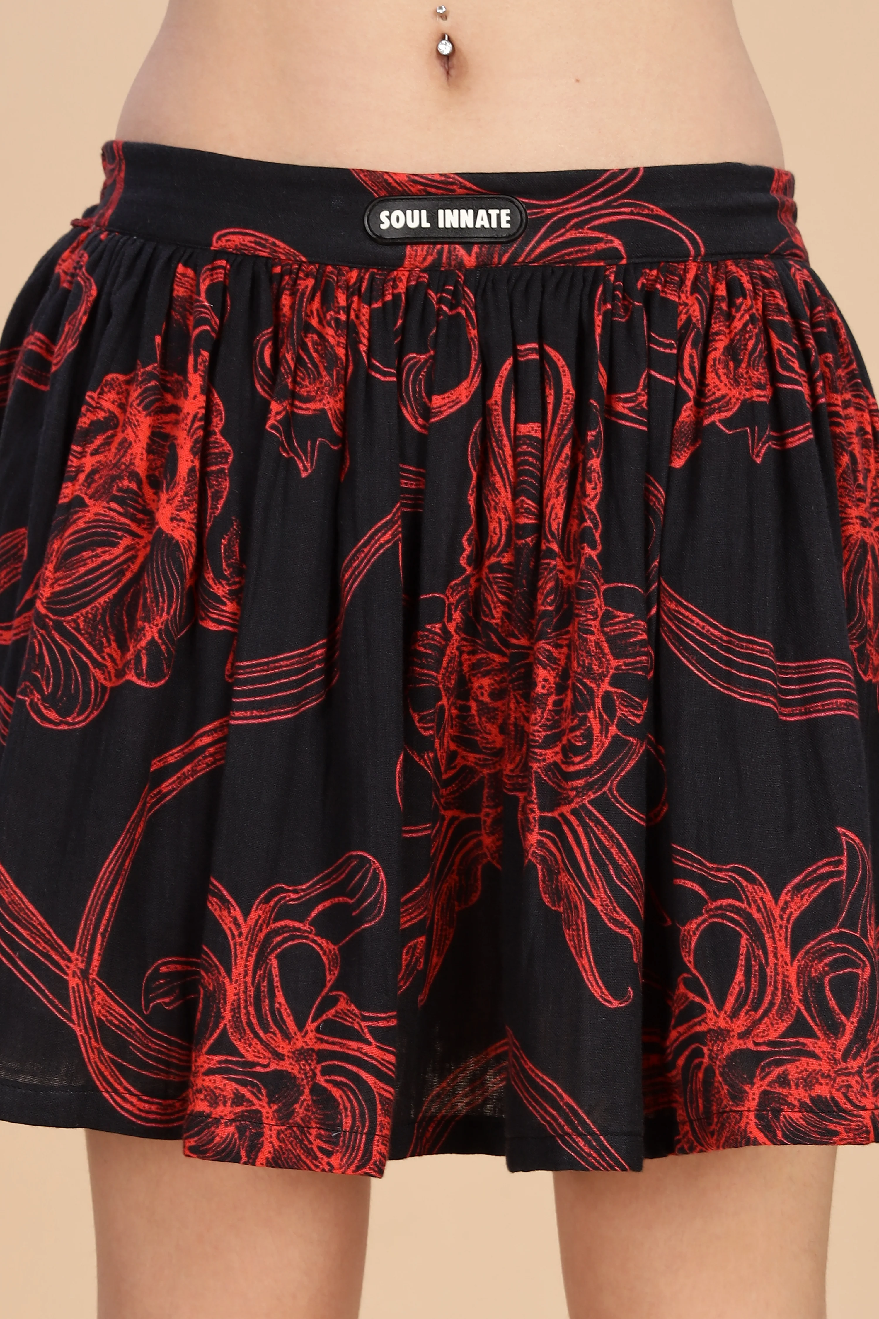 Women Raging Bloom Gauge Cotton Co-Ord Set - Image 5