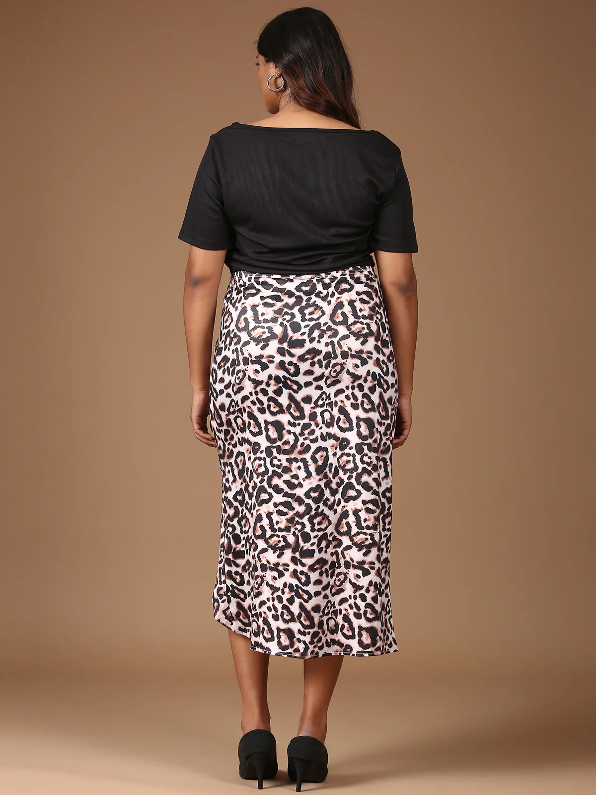 Women Slit Skirt Co-ord with Matching Top - Image 4