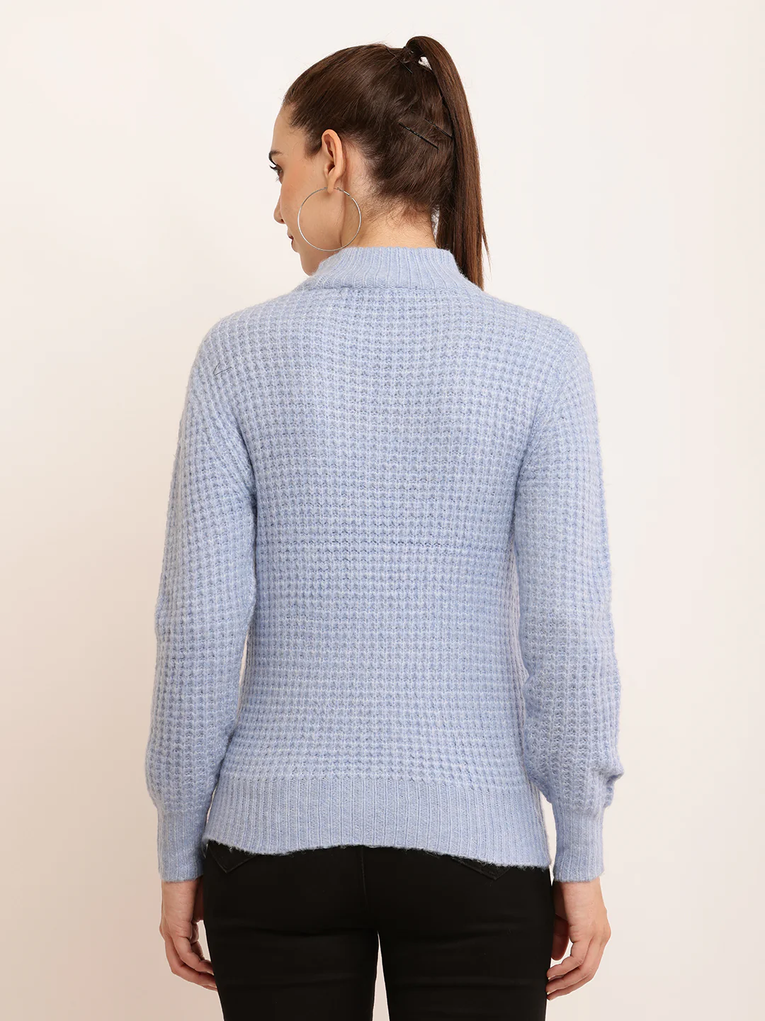 Women Turtle Neck Sweater - Image 4