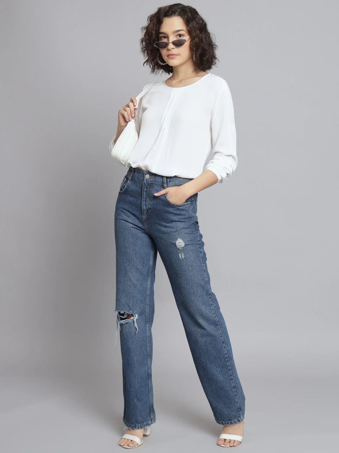 Women White Top - Image 6