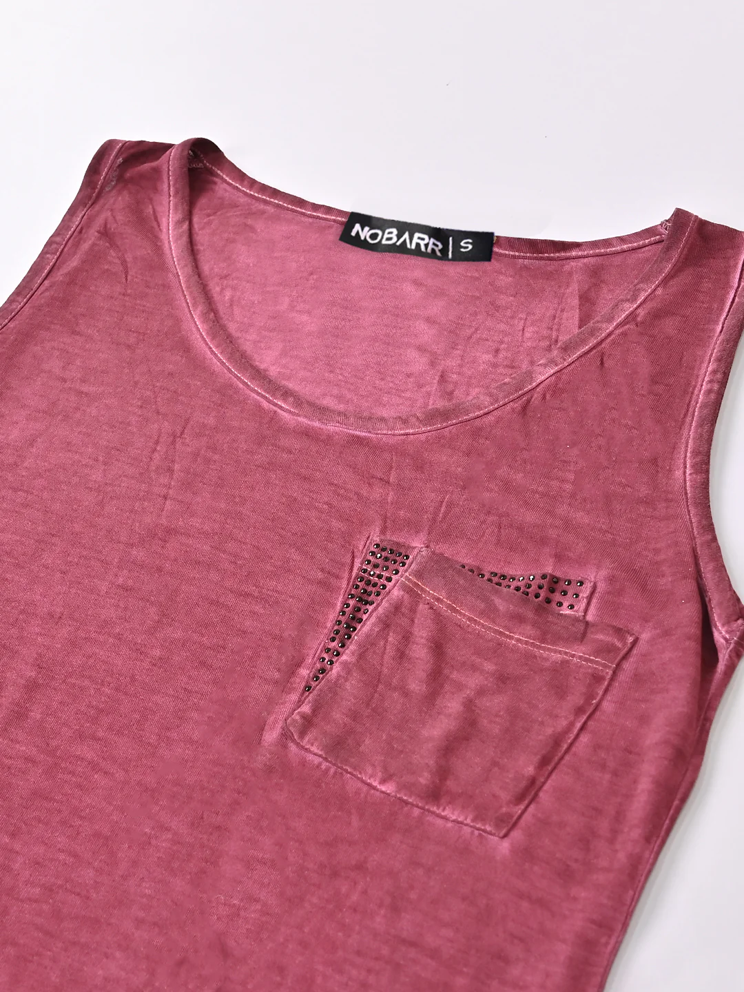 Women Wine Pocket Tank Top - Image 5
